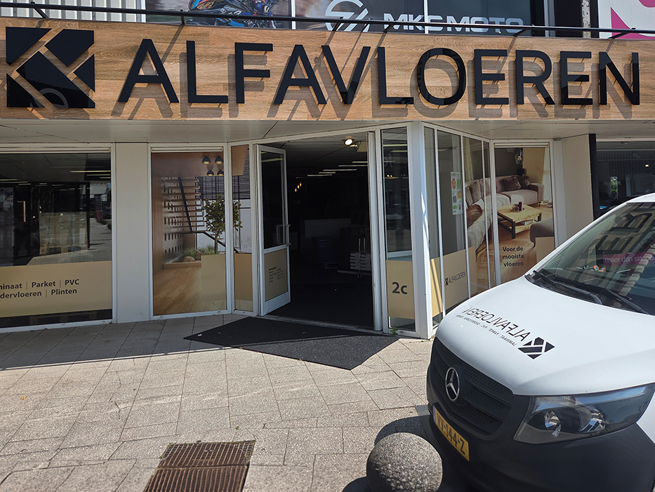 Alfavloeren Showroom
